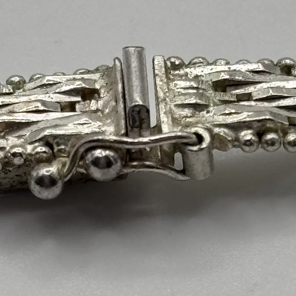 Vintage Riccio Necklace Sterling 925 Silver Italy 32 grams